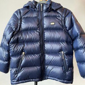 Nicolas & Bears Down Filled Hooded Puffer Jacket